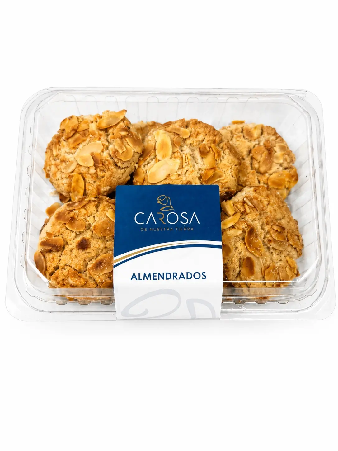 Bandeja de almendrados CAROSA cubiertos de almendra laminada