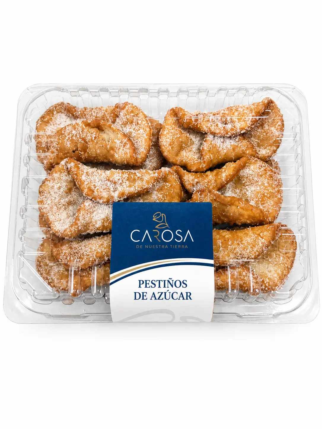 Bandeja de pestiños rebozados en azúcar CAROSA